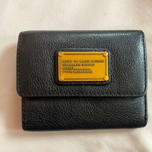 Marc by Marc Jacobs black leather wallet